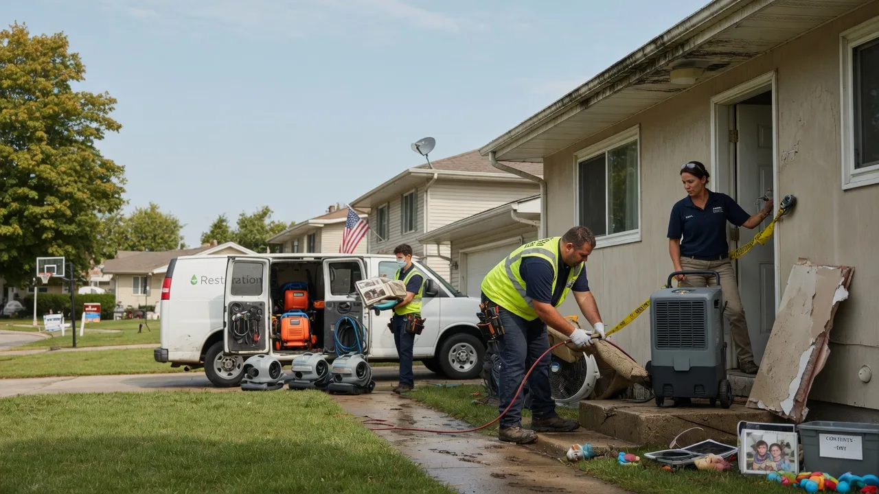 Water Damage Restoration in Slippery Rock, PA near me